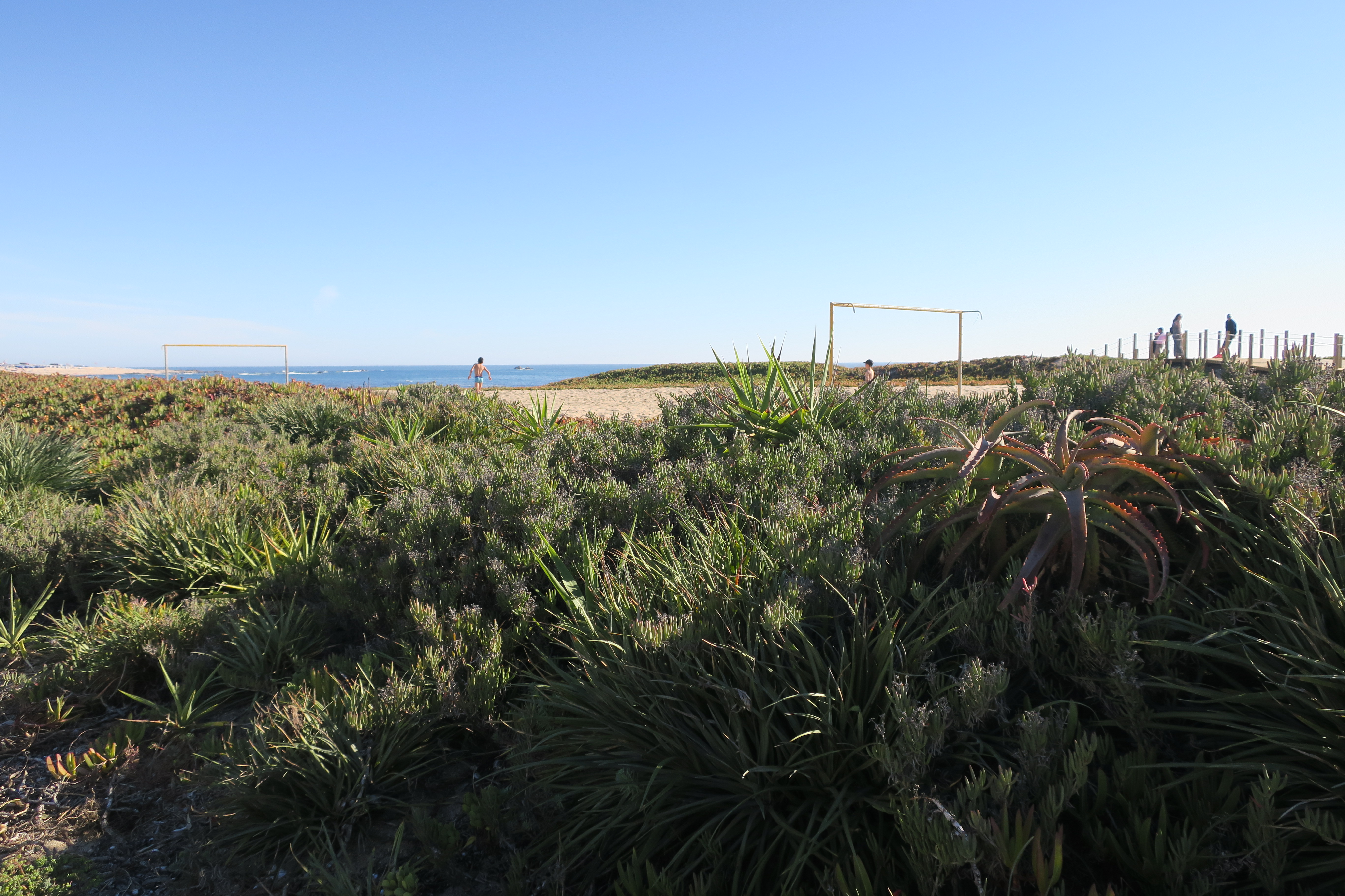 Póvoa de Varzim beach and promenade