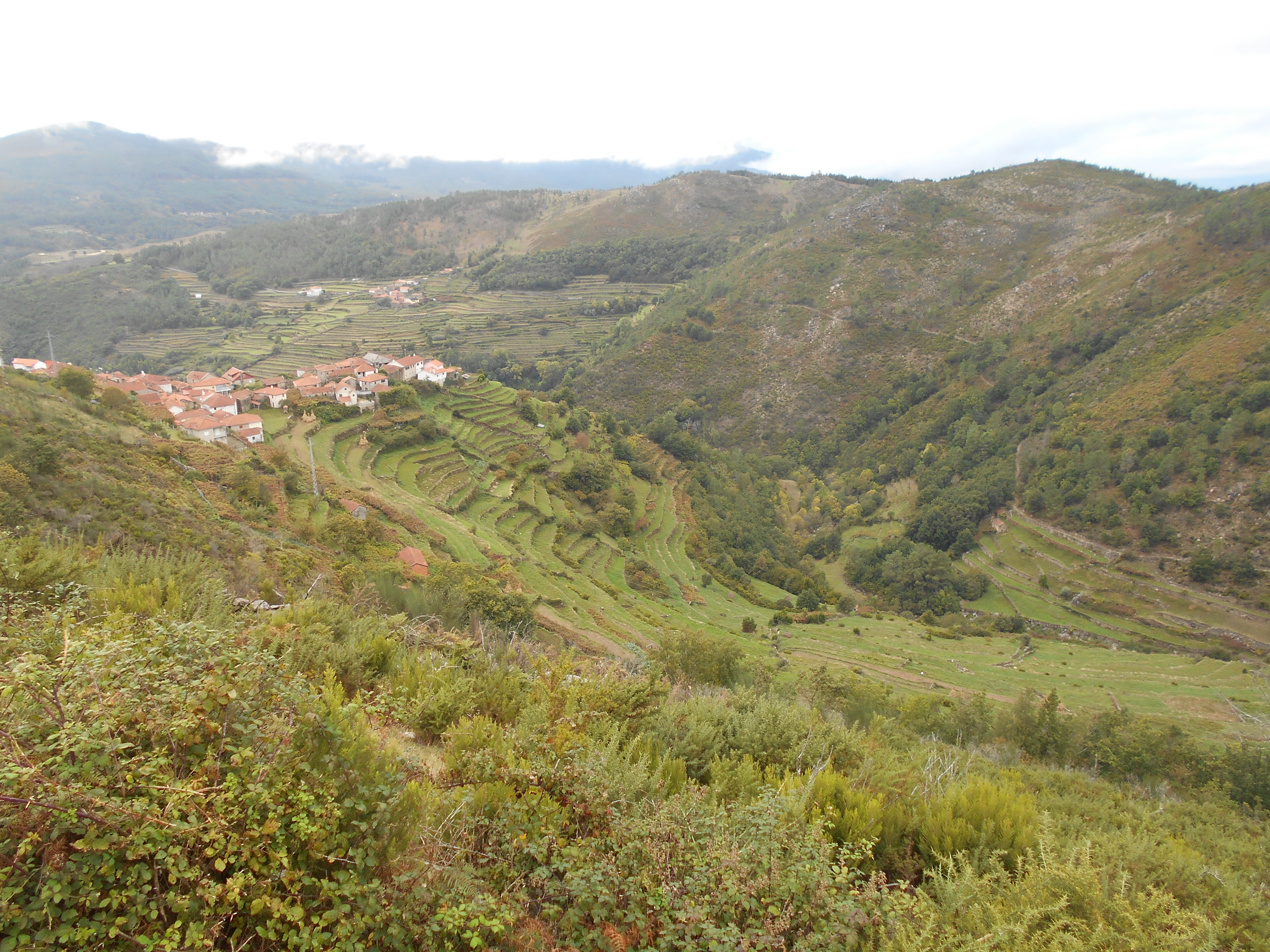 Sistelo village and socalcos viewpoint